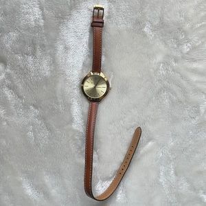 Michael Kors Wraparound Leather Watch